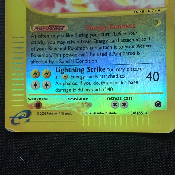 Collectible Holo Pokemon Card - Picture 3 of 4